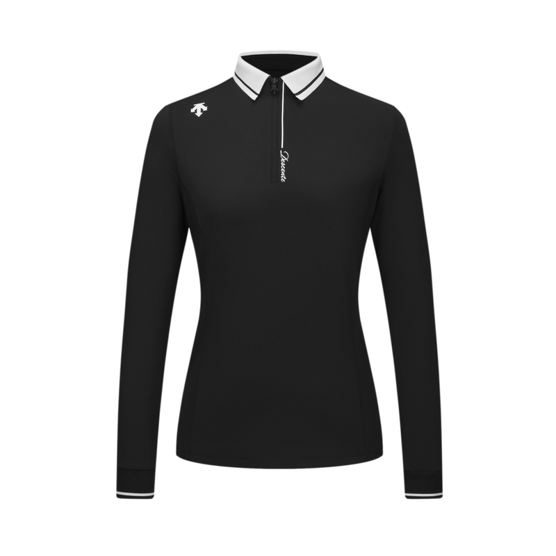 Women's Long Sleeved Polo Women's DESCENTE, черный
Women's Long Sleeved Polo Women's DESCENTE, черный