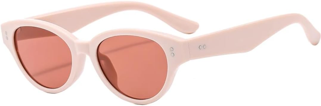 Солнцезащитные очки с защитой от УФ-излучения UV400 | Маленькая оправа "кошачий глаз" | Линзы конфетных цветов для занятий спортом на открытом воздухе и вождения DSVIGF, Pink Tea
Солнцезащитные очки с защитой от УФ-излучения UV400 | Маленькая оправа "кошачий глаз" | Линзы конфетных цветов для занятий спортом на открытом воздухе и вождения DSVIGF, Pink Tea