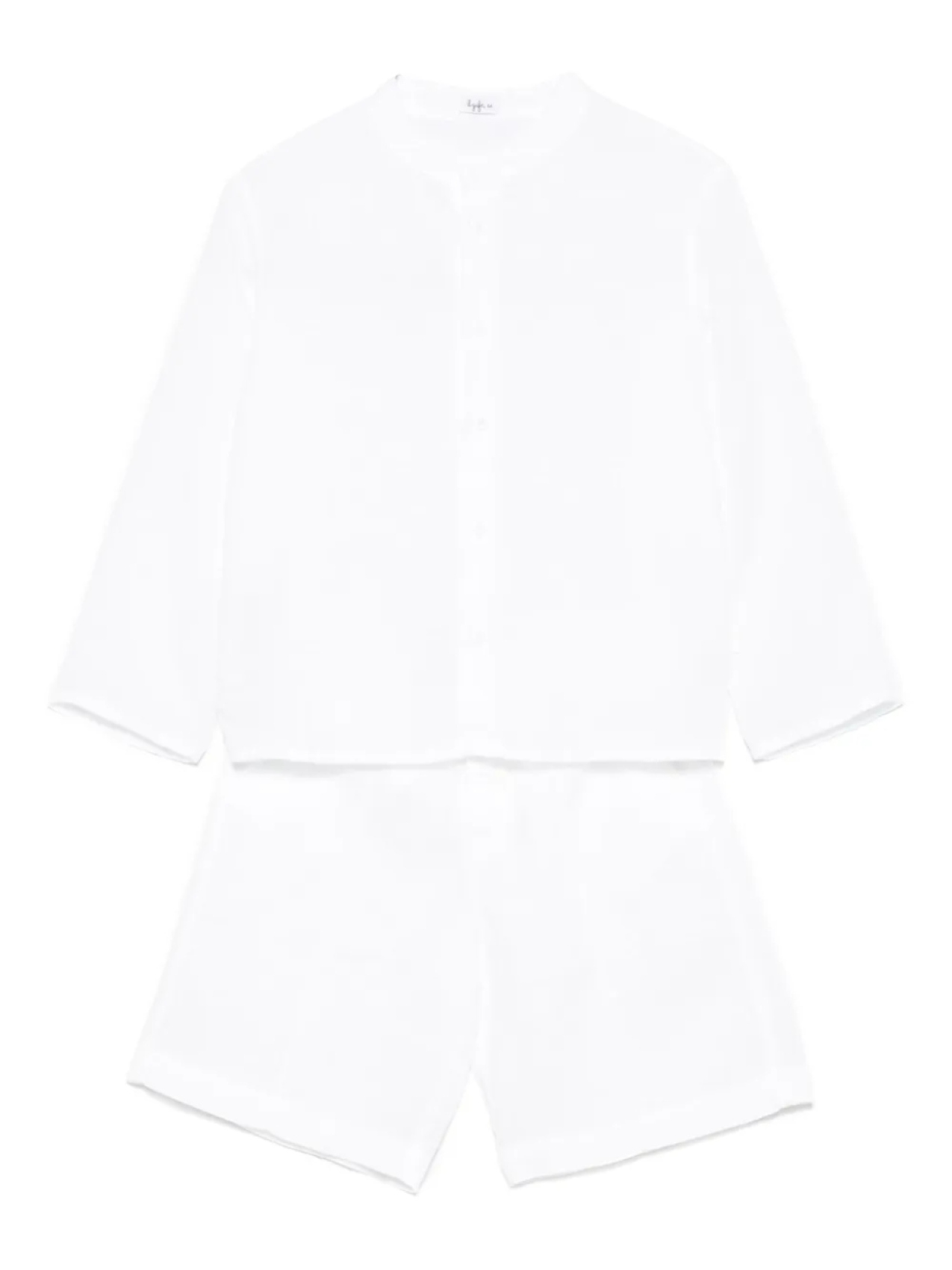 Льняной комплект из топа и шортов Il Gufo, белый
Льняной комплект из топа и шортов Il Gufo, белый