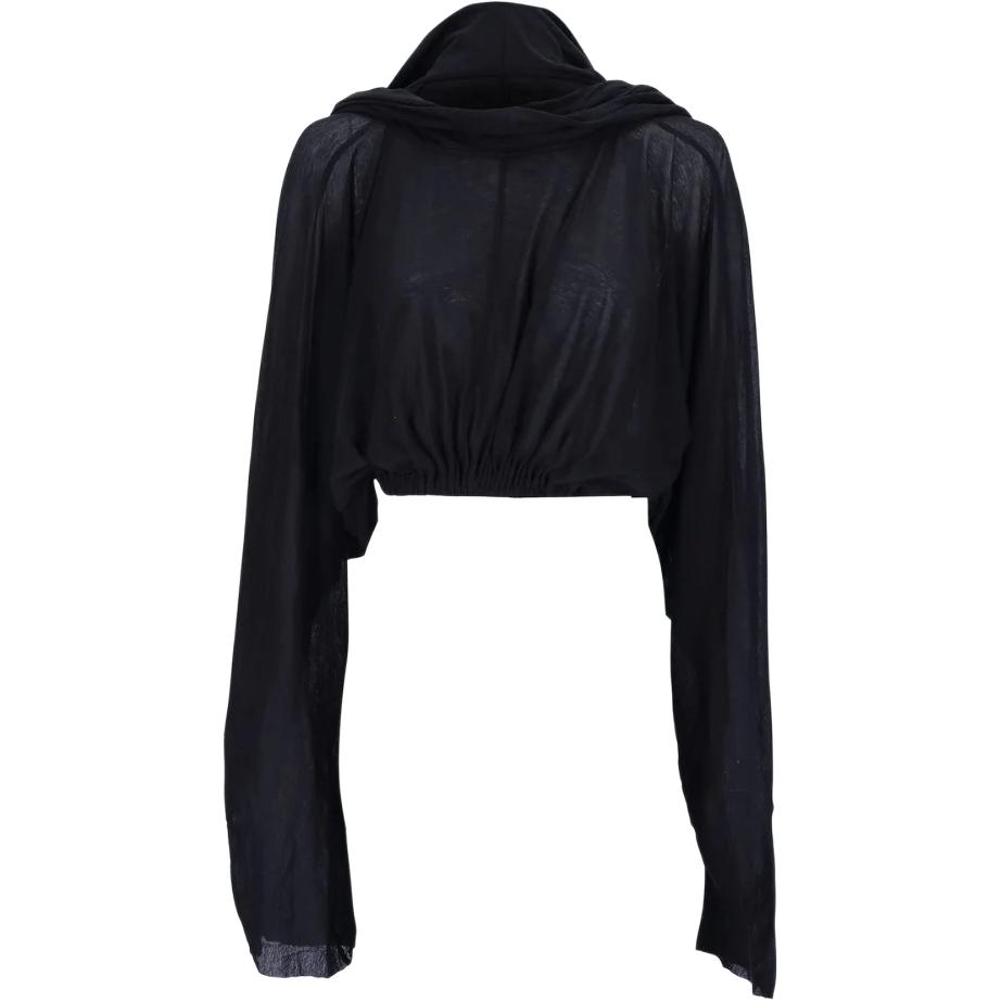 Cropped Hooded Tunic RICK OWENS, черный
Cropped Hooded Tunic RICK OWENS, черный