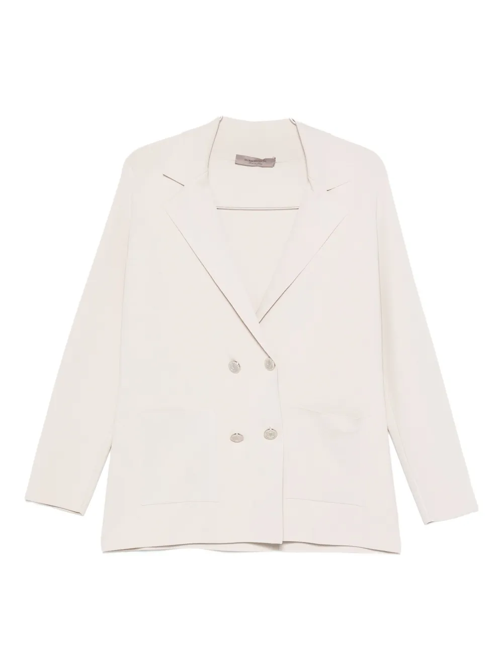 Двубортный пиджак D.Exterior, нейтральный
Двубортный пиджак D.Exterior, нейтральный