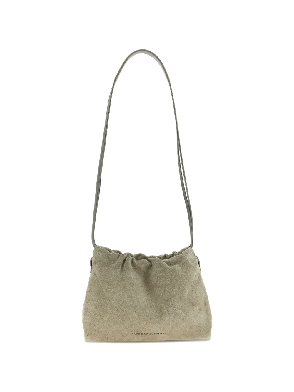 Тисненая сумка на плечо с декором в виде пары драгоценностей Brunello Cucinelli, бежевый
Тисненая сумка на плечо с декором в виде пары драгоценностей Brunello Cucinelli, бежевый