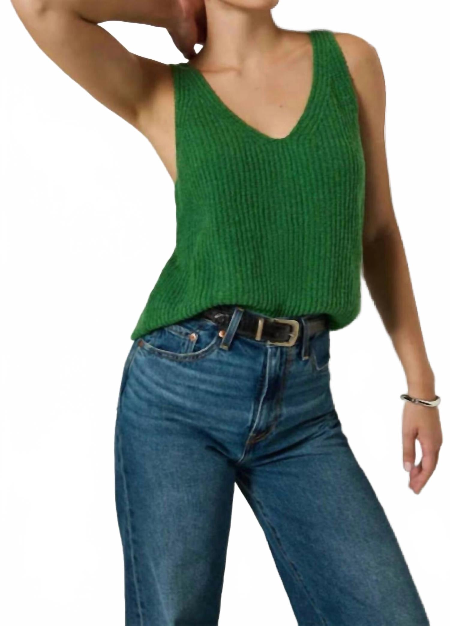 Свитер-топ Cece в зеленом газоне Nation LTD
Свитер-топ Cece в зеленом газоне Nation LTD