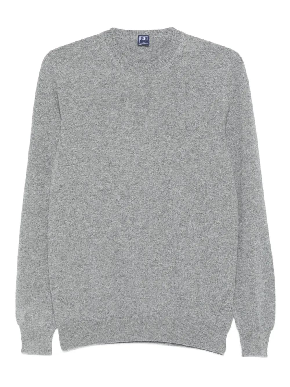 Кашемировый свитер с круглым вырезом Fedeli, серый
Кашемировый свитер с круглым вырезом Fedeli, серый