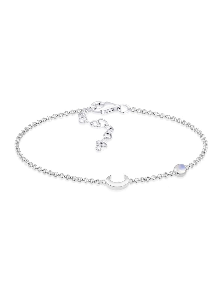 Elli Браслет из серебра 925 пробы с изображением астрономического символа и полумесяца
Elli Браслет из серебра 925 пробы с изображением астрономического символа и полумесяца