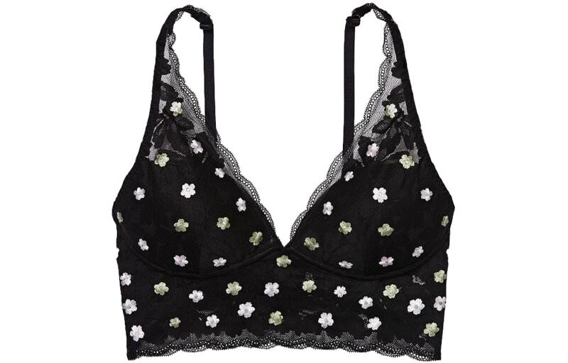 Женский бюстгальтер Victoria's Secret, цвет Black floral embroidery
Женский бюстгальтер Victoria's Secret, цвет Black floral embroidery