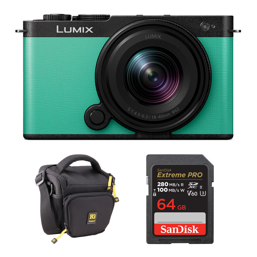 Беззеркальная камера Panasonic Lumix S9 Mirrorless Camera with 18-40mm f/4.5-6.3 Lens
Беззеркальная камера Panasonic Lumix S9 Mirrorless Camera with 18-40mm f/4.5-6.3 Lens