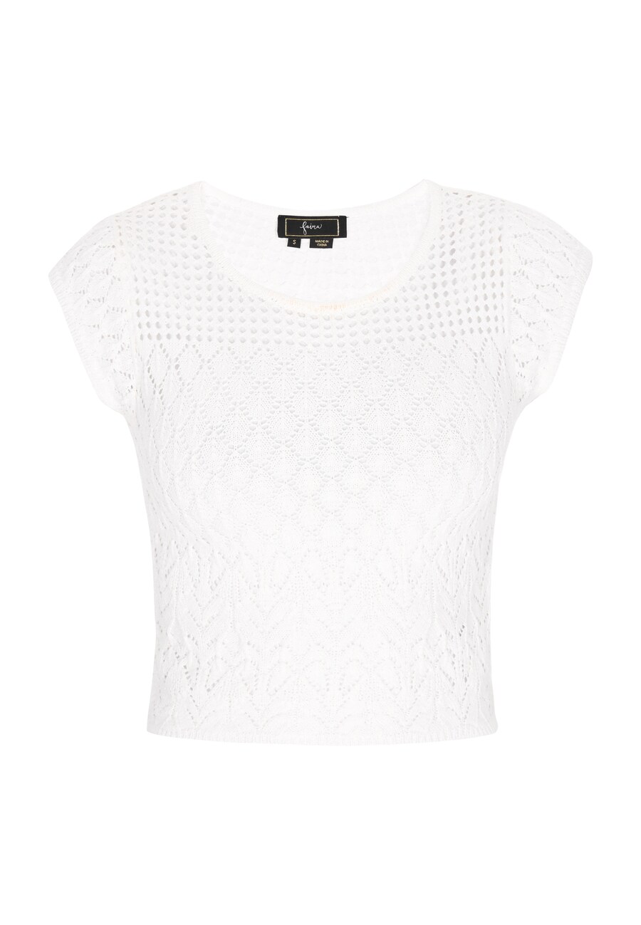 Вязаный топ faina, белый
Вязаный топ faina, белый