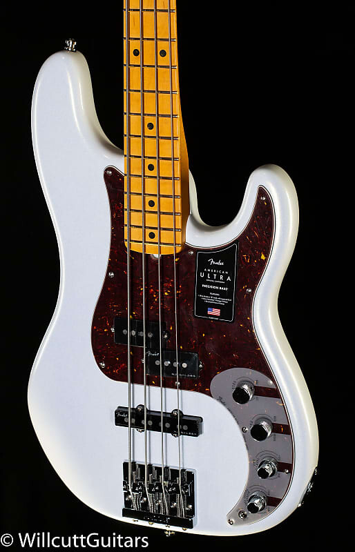 Басс гитара Fender American Ultra Precision Bass Maple Fingerboard Arctic Pearl
Басс гитара Fender American Ultra Precision Bass Maple Fingerboard Arctic Pearl