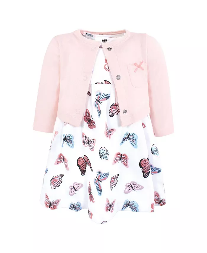 Комплект для девочек Hudson: платье и кардиган из хлопка, Sweet Butterflies Hudson Baby, розовый
Комплект для девочек Hudson: платье и кардиган из хлопка, Sweet Butterflies Hudson Baby, розовый