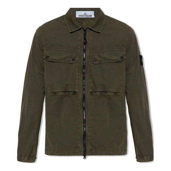 Куртка overshirt 'olive' Stone Island, зеленый
Куртка overshirt 'olive' Stone Island, зеленый