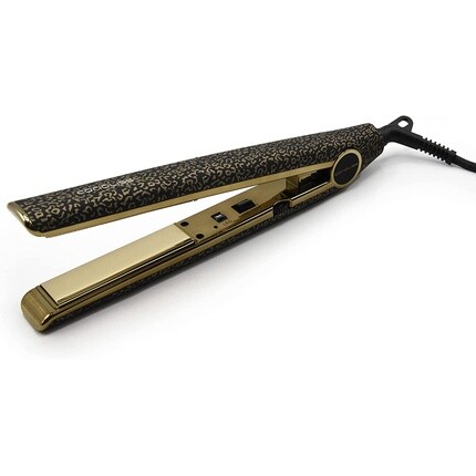 Выпрямитель для волос C1 Профессиональные титановые пластины Flat Iron Leopard Gold Soft Touch - вилка стандарта Великобритании, Corioliss
Выпрямитель для волос C1 Профессиональные титановые пластины Flat Iron Leopard Gold Soft Touch - вилка стандарта Великобритании, Corioliss