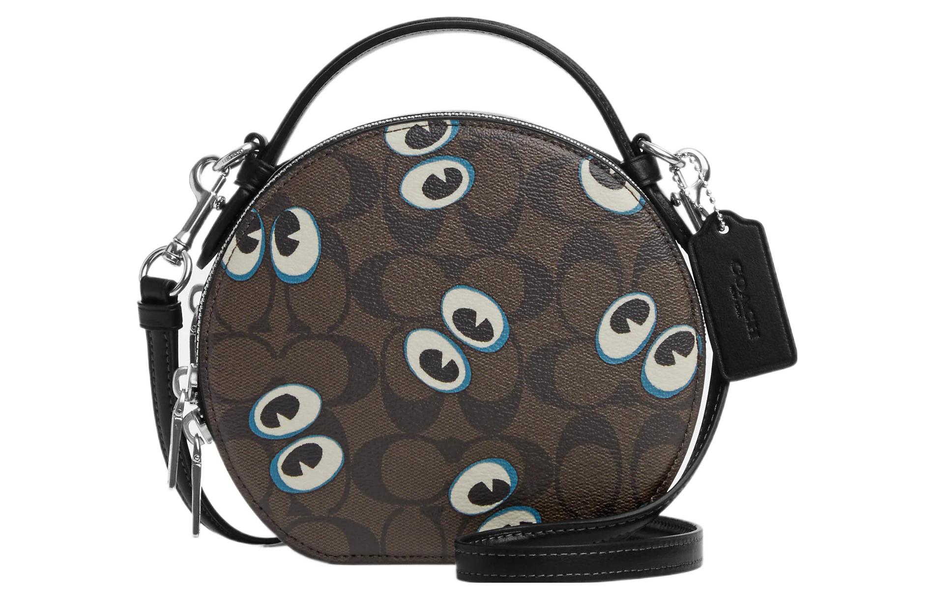 COACH Сумка-кенгуру из холста с кожаной лямкой через плечо
COACH Сумка-кенгуру из холста с кожаной лямкой через плечо