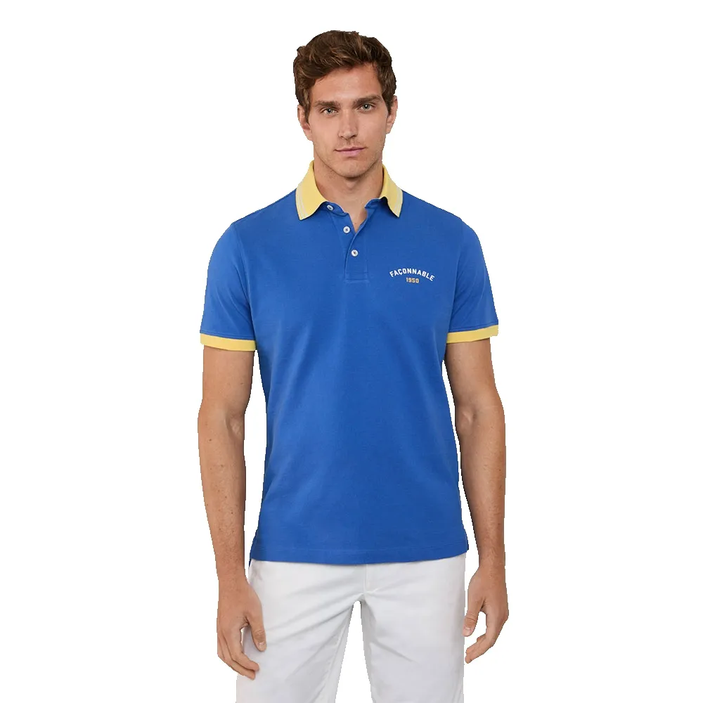 Поло с коротким рукавом Façonnable Flg Bck Print, синий
Поло с коротким рукавом Façonnable Flg Bck Print, синий
