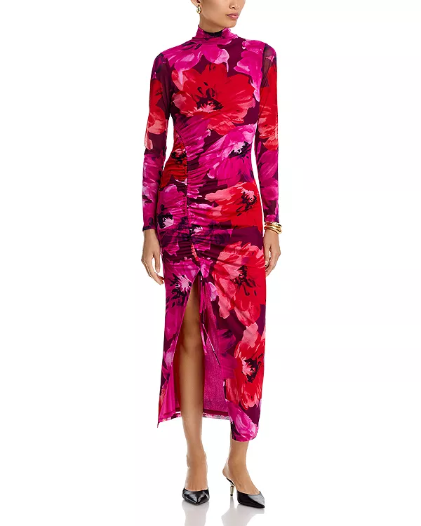 Длинное сетчатое платье-макси с длинными рукавами - эксклюзив Aqua, красный
Длинное сетчатое платье-макси с длинными рукавами - эксклюзив Aqua, красный