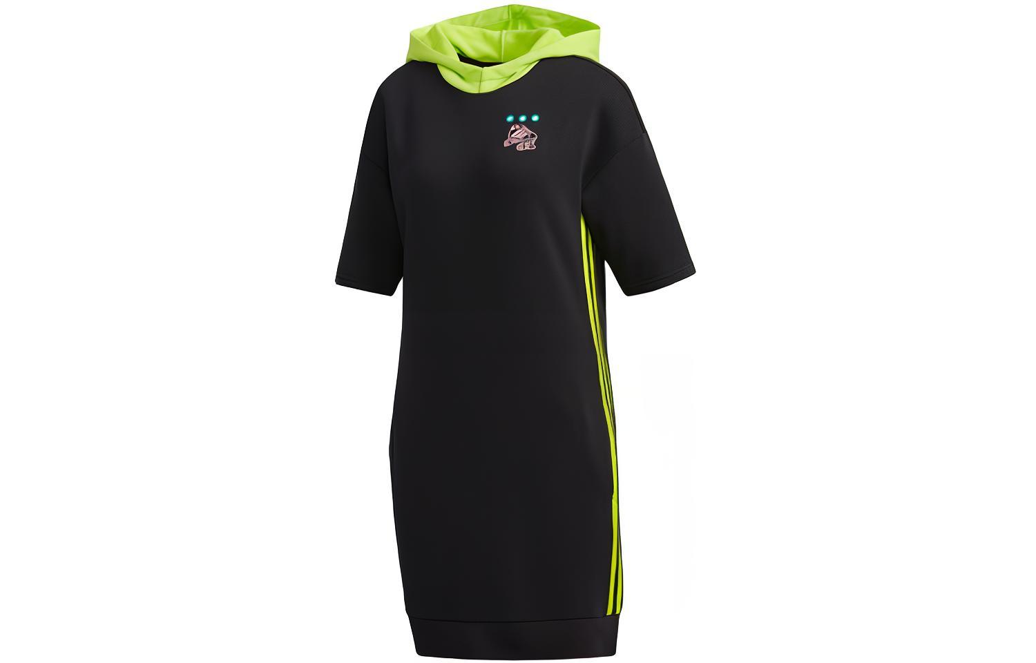 Adidas Neo Женское черное платье с коротким рукавом
Adidas Neo Женское черное платье с коротким рукавом