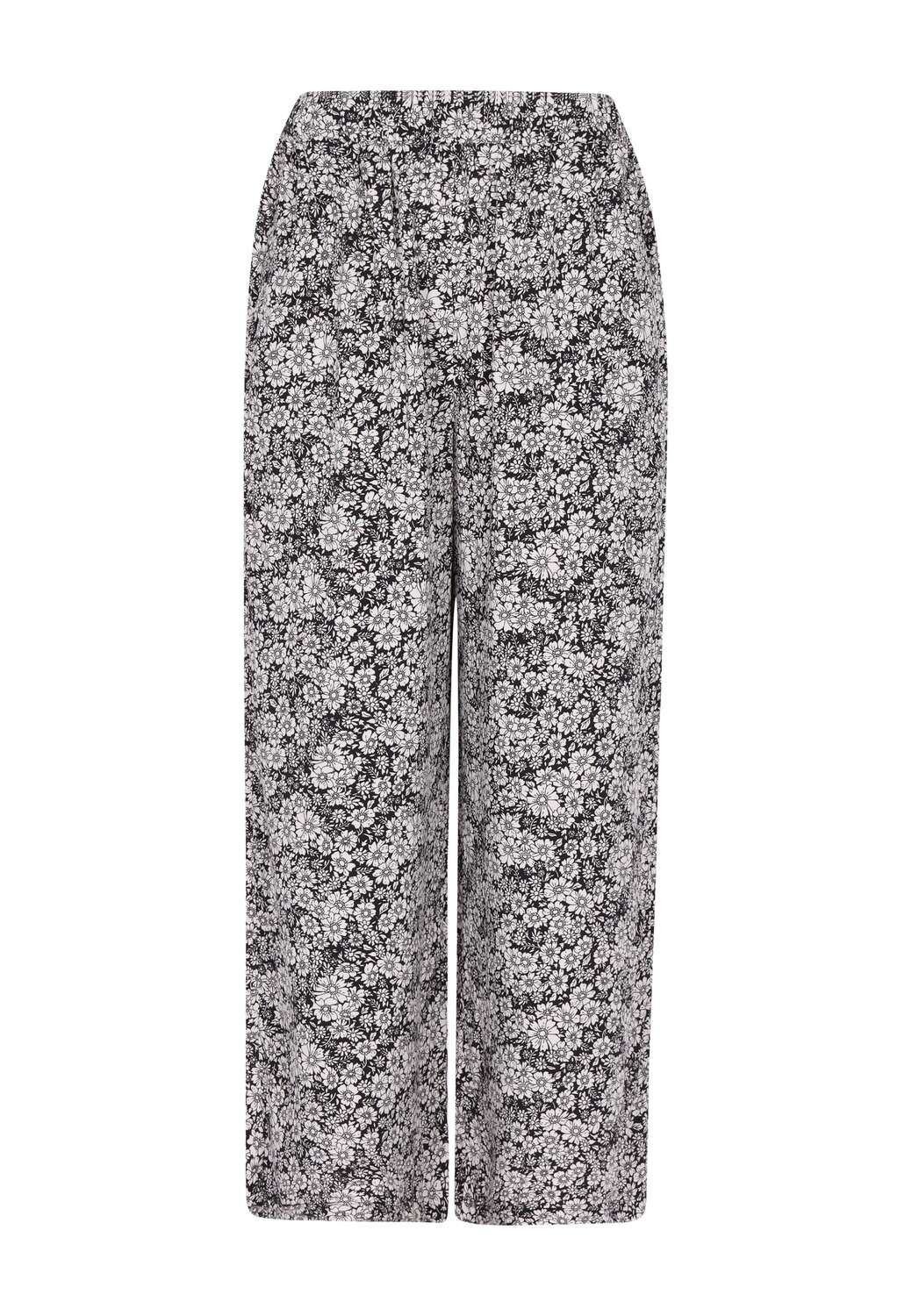 Usha Широкие брюки в черном цвете
Usha Широкие брюки в черном цвете