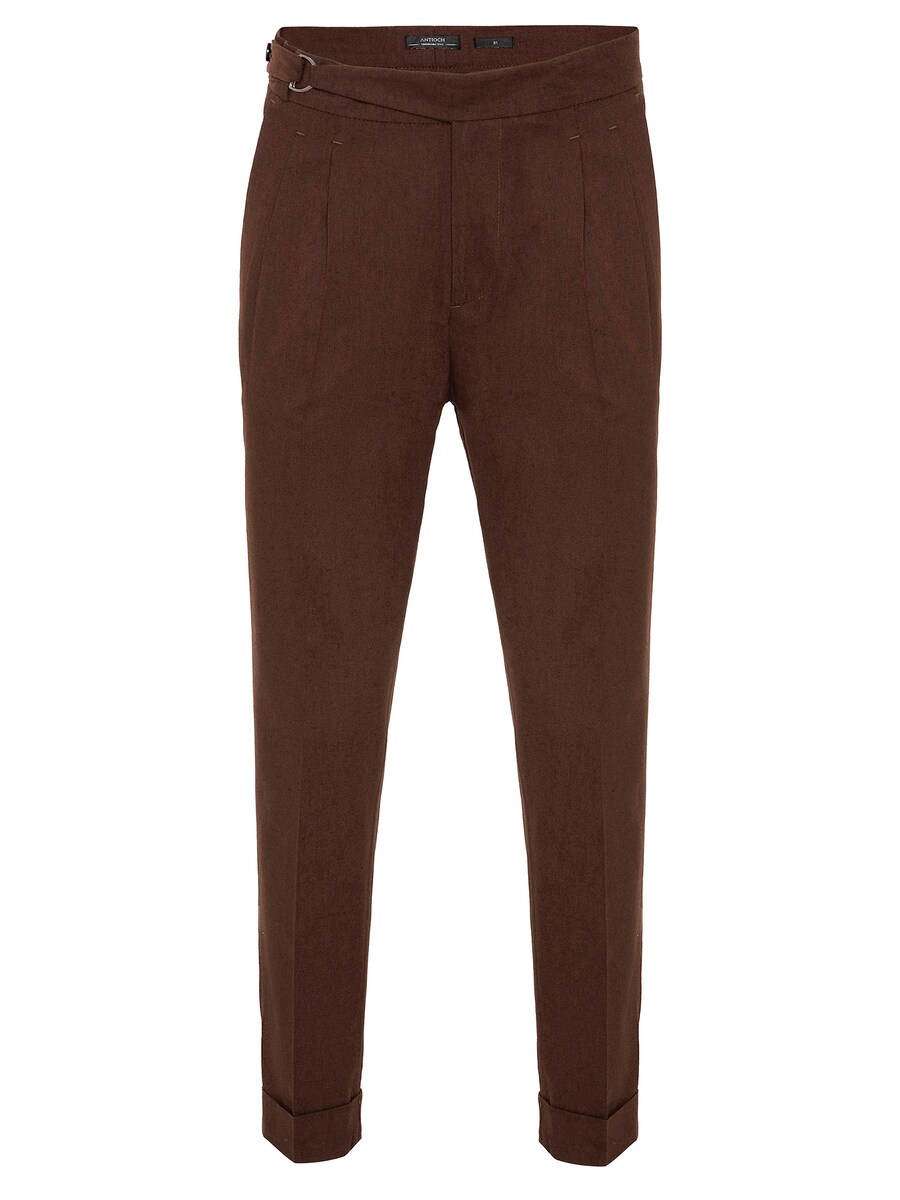 Плиссированные брюки свободного кроя Antioch Mauro, коричневый
Плиссированные брюки свободного кроя Antioch Mauro, коричневый