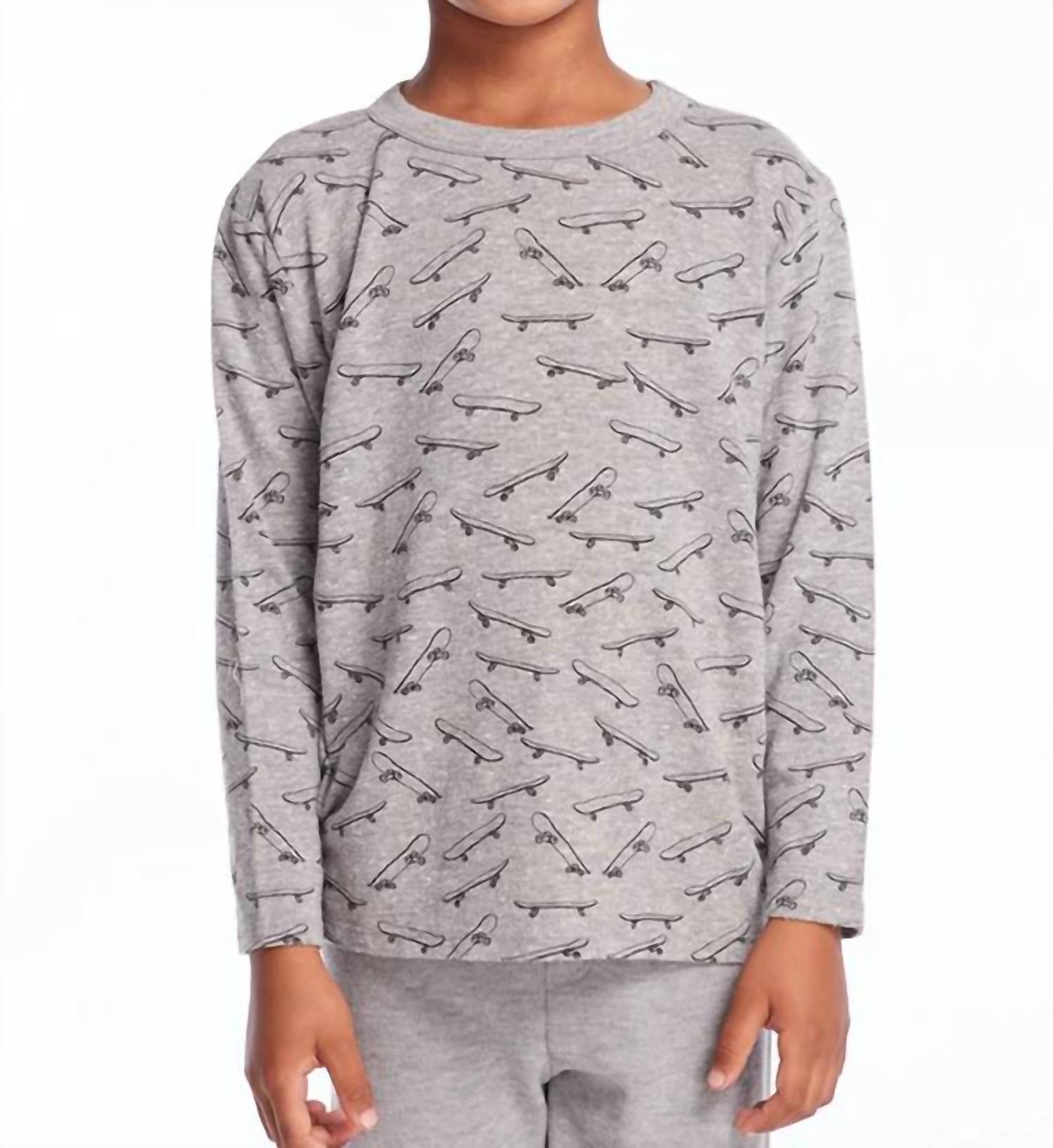 Футболка с длинным рукавом Skateboard Toss в полосатом сером цвете Chaser, серый
Футболка с длинным рукавом Skateboard Toss в полосатом сером цвете Chaser, серый