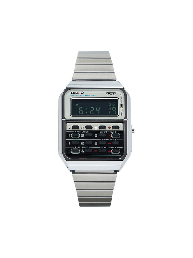 Часы Vintage Casio, серебро
Часы Vintage Casio, серебро