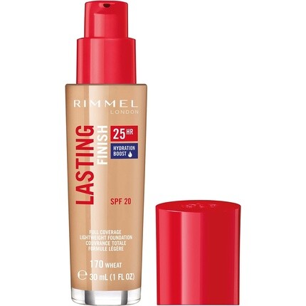 Rimmel Lasting Finish Foundation 170 Пшеничный 30мл
Rimmel Lasting Finish Foundation 170 Пшеничный 30мл