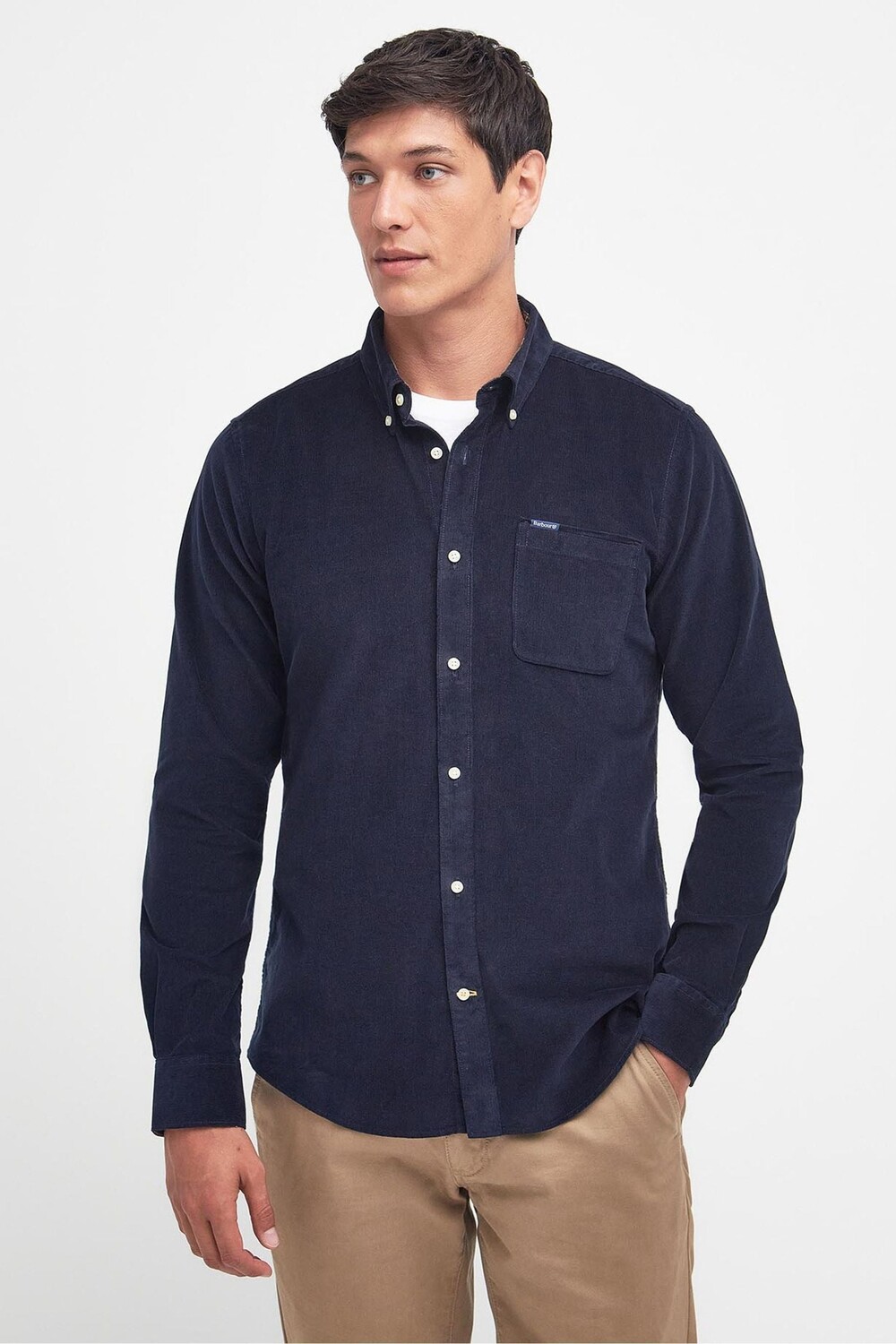 Рубашка из микрокорда Ramsey из 100% хлопка Barbour, синий
Рубашка из микрокорда Ramsey из 100% хлопка Barbour, синий