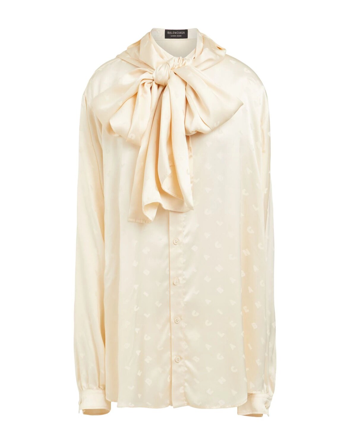 Рубашка Balenciaga, кремовый
Рубашка Balenciaga, кремовый