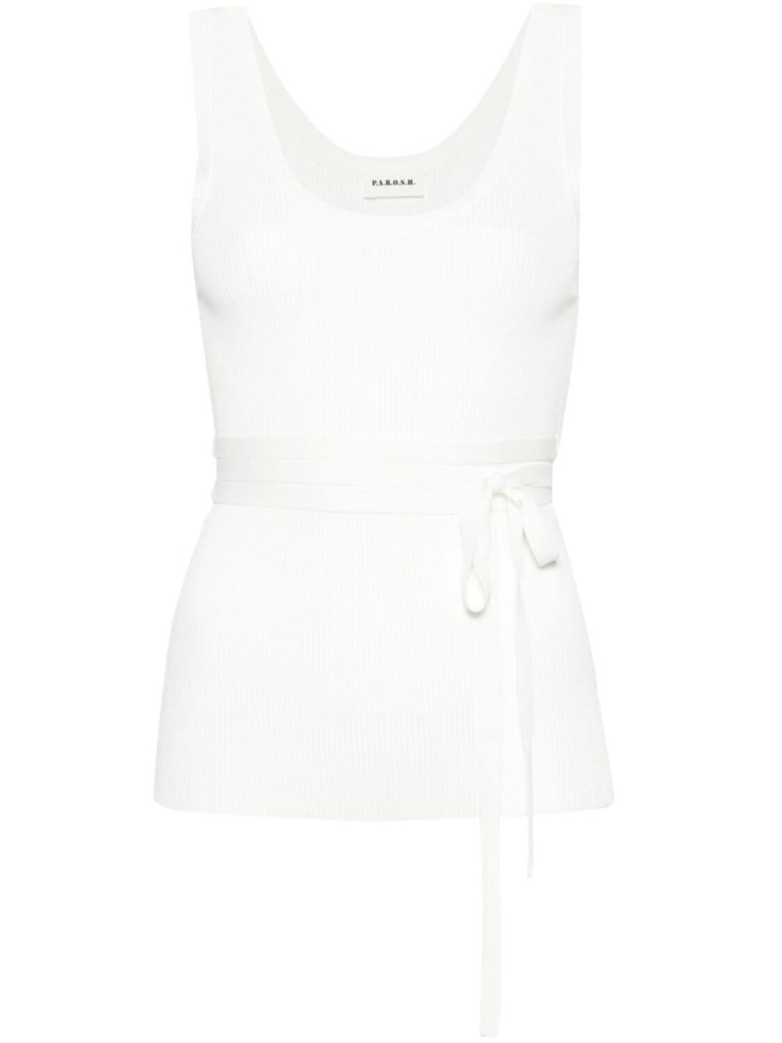 P.A.R.O.S.H. топ в рубчик с завязками, серый
P.A.R.O.S.H. топ в рубчик с завязками, серый