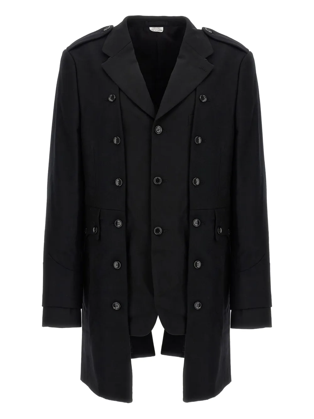 Пальто-пиджак с двойным слоем Comme Des Garçons Homme Plus, черный
Пальто-пиджак с двойным слоем Comme Des Garçons Homme Plus, черный