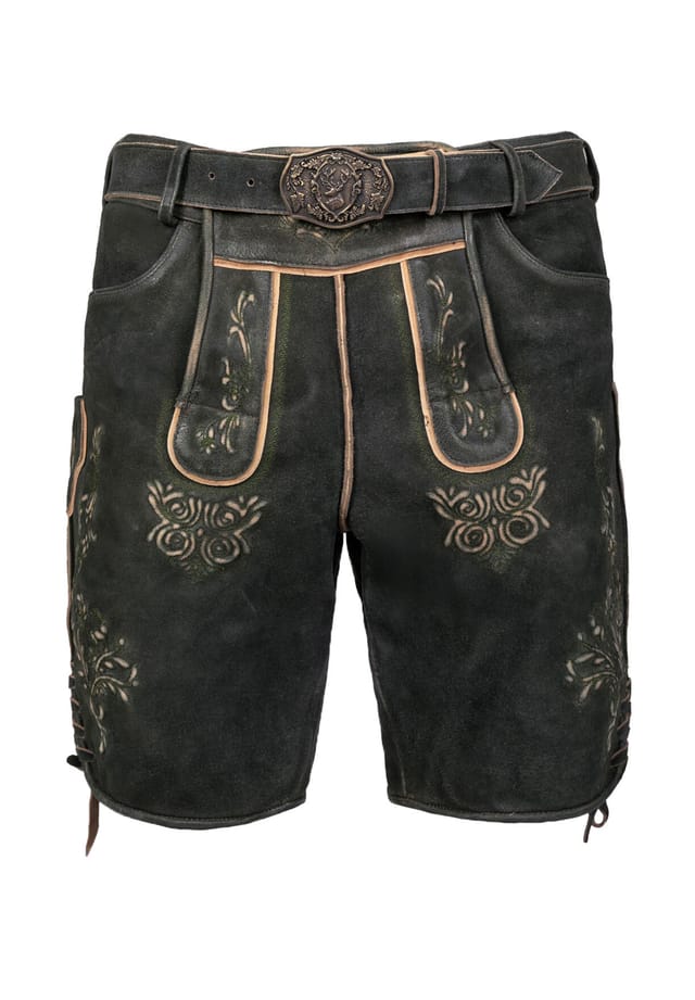 Короткие брюки из дикой кожи Friedl Edelnice, черный
Короткие брюки из дикой кожи Friedl Edelnice, черный