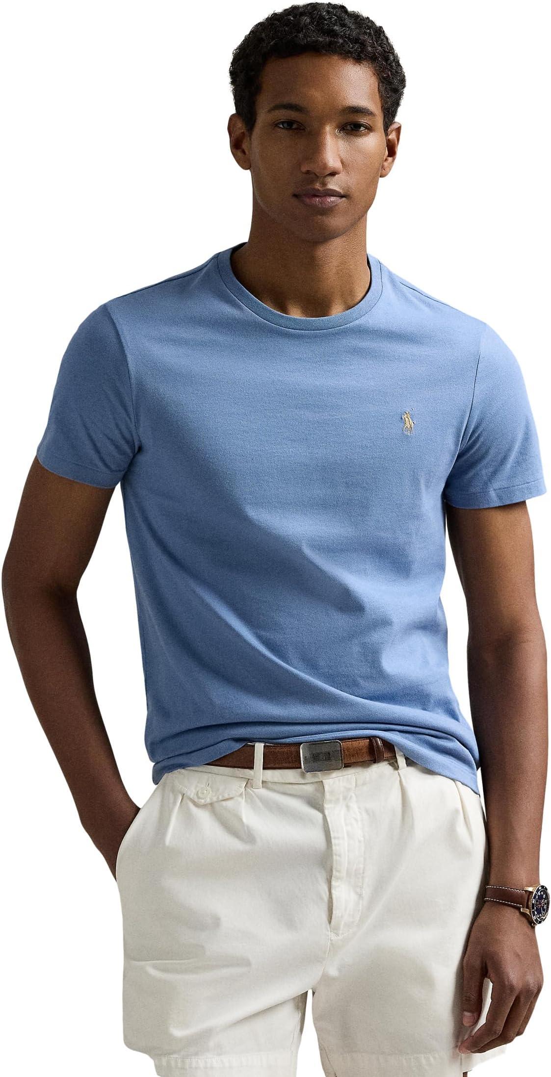 Футболка Polo Ralph Lauren Classic Fit Jersey Crewneck T-Shirt, Channel Blue
Футболка Polo Ralph Lauren Classic Fit Jersey Crewneck T-Shirt, Channel Blue