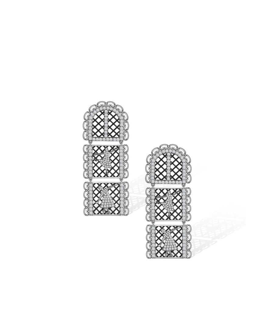 Серьги в виде кукол RETRO CHIC, Sliver
Серьги в виде кукол RETRO CHIC, Sliver