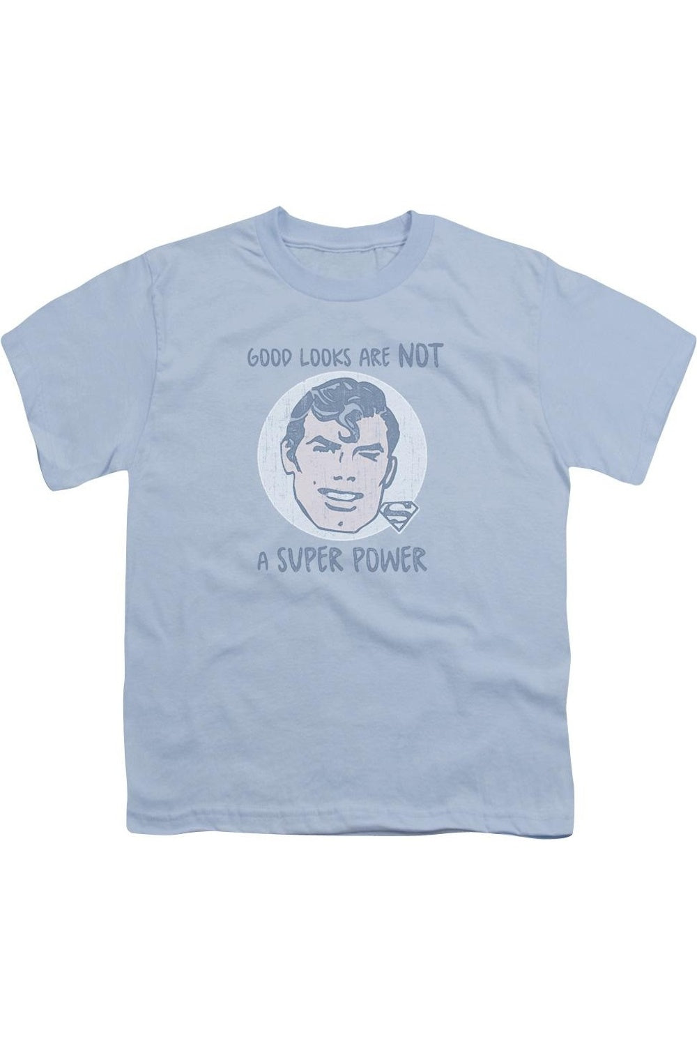 Футболка с коротким рукавом для детей "Супермен: Идеальная внешность" Gildan, светло-голубой
Футболка с коротким рукавом для детей "Супермен: Идеальная внешность" Gildan, светло-голубой