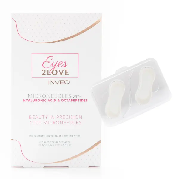 Патчи для глаз с микроиглами гиалуроновой кислоты и октопептидов Inveo Eyes 2 Love, 1 пара
Патчи для глаз с микроиглами гиалуроновой кислоты и октопептидов Inveo Eyes 2 Love, 1 пара