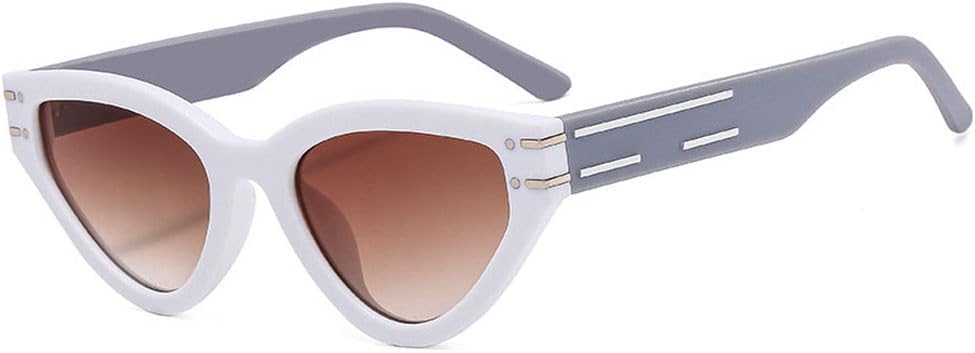 Винтажные солнцезащитные очки «кошачий глаз» для женщин и мужчин, модные солнцезащитные очки-маски, женские тренды, очки для активного отдыха, защита от ультрафиолета UV400 TKKTLLT, White-brown
Винтажные солнцезащитные очки «кошачий глаз» для женщин и мужчин, модные солнцезащитные очки-маски, женские тренды, очки для активного отдыха, защита от ультрафиолета UV400 TKKTLLT, White-brown