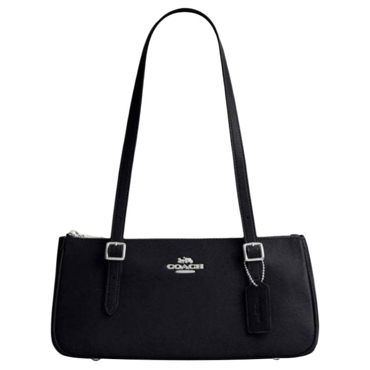 COACH Кожаная сумка сумка-багет Боулинг шар Плечевая сумка Большая женская черная
COACH Кожаная сумка сумка-багет Боулинг шар Плечевая сумка Большая женская черная