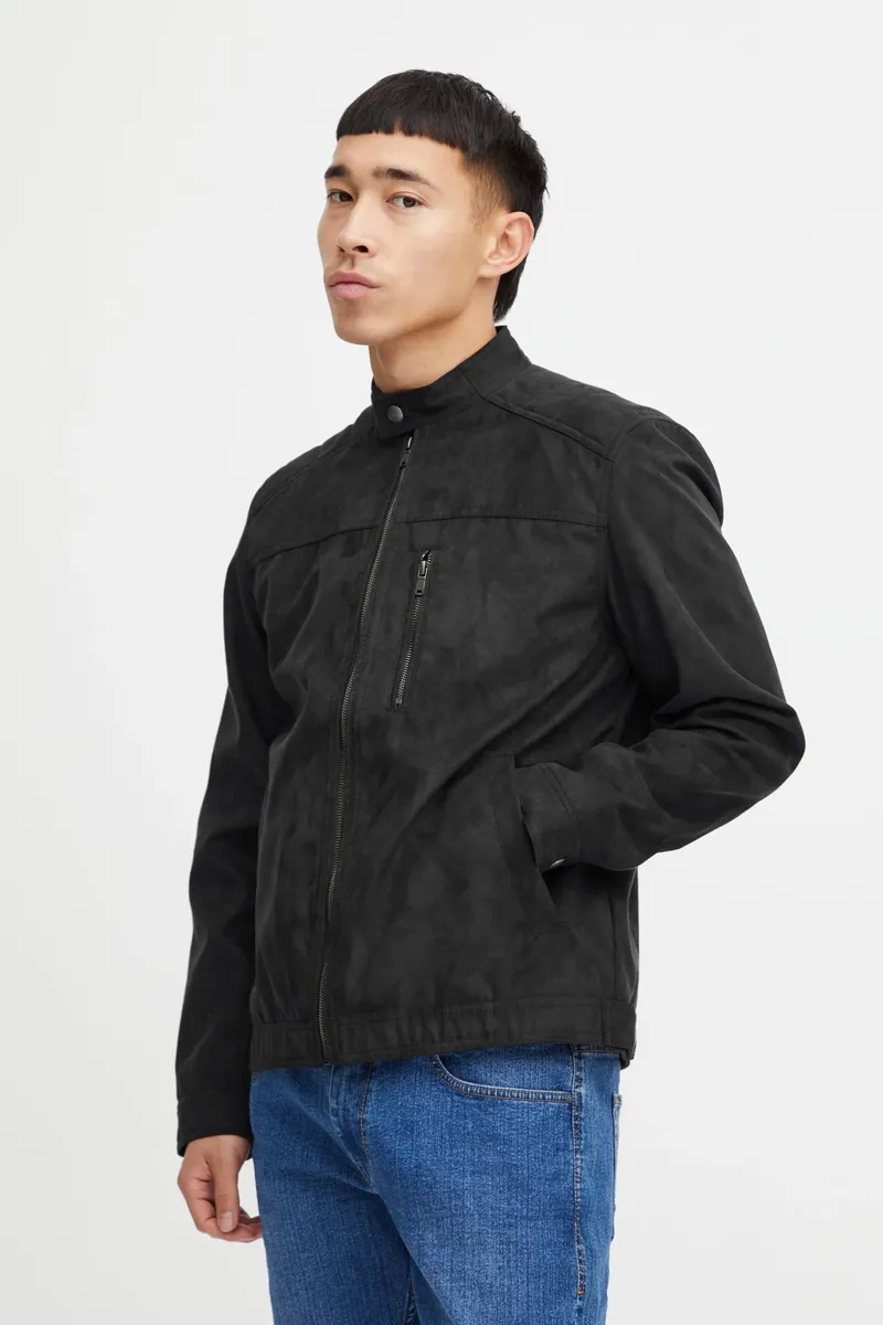 Куртка из смесовой искусственной кожи "BLEND BHOuterwear", без капюшона, черный
Куртка из смесовой искусственной кожи "BLEND BHOuterwear", без капюшона, черный