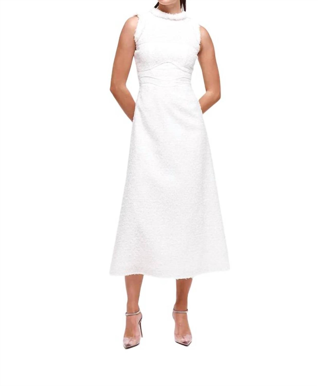 Светло-бежевое платье миди Siala Rachel Gilbert
Светло-бежевое платье миди Siala Rachel Gilbert