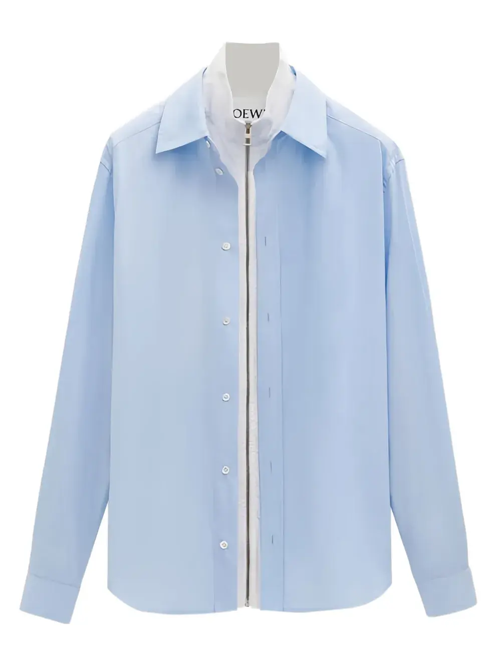 Гибридная рубашка с застежкой-молнией спереди LOEWE, синий
Гибридная рубашка с застежкой-молнией спереди LOEWE, синий