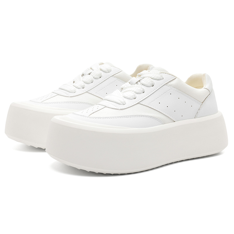 WEISHIBANGWEI Кроссовки унисекс низкие повседневные белые со скрытой платформой, цвет White Hidden Wedge
WEISHIBANGWEI Кроссовки унисекс низкие повседневные белые со скрытой платформой, цвет White Hidden Wedge