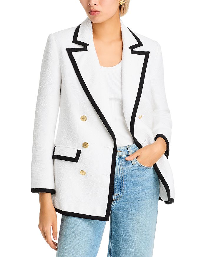 Пиджак Aimee Tipped L'AGENCE, белый
Пиджак Aimee Tipped L'AGENCE, белый