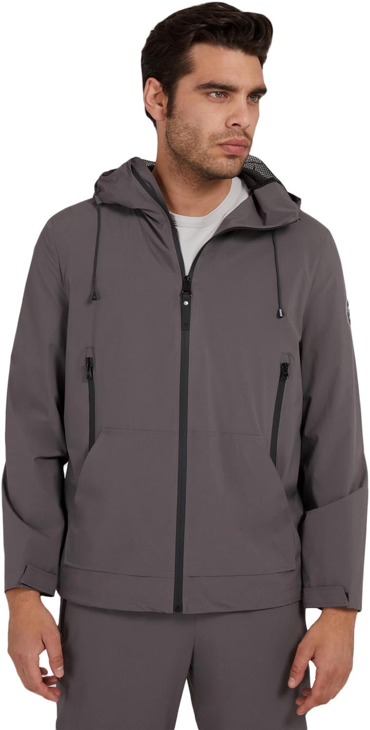 Мужская активная ветровка с капюшоном Eco Kaden от GUESS, Magnetic
Мужская активная ветровка с капюшоном Eco Kaden от GUESS, Magnetic