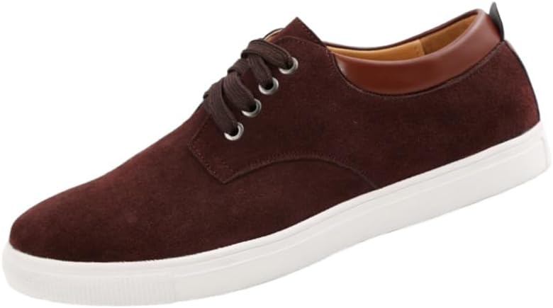 Мужские повседневные спортивные кроссовки большого размера на плоской подошве с верхом из полиуретана и противоскользящей резиновой подошвой, подходят для поездок на работу, активного отдыха и повседневного использования Clolinde, коричневый
Мужские повседневные спортивные кроссовки большого размера на плоской подошве с верхом из полиуретана и противоскользящей резиновой подошвой, подходят для поездок на работу, активного отдыха и повседневного использования Clolinde, коричневый