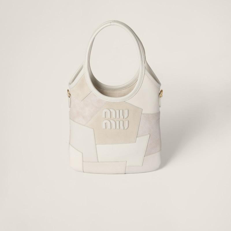 Сумка из кожи плюща Miu Miu, белый
Сумка из кожи плюща Miu Miu, белый