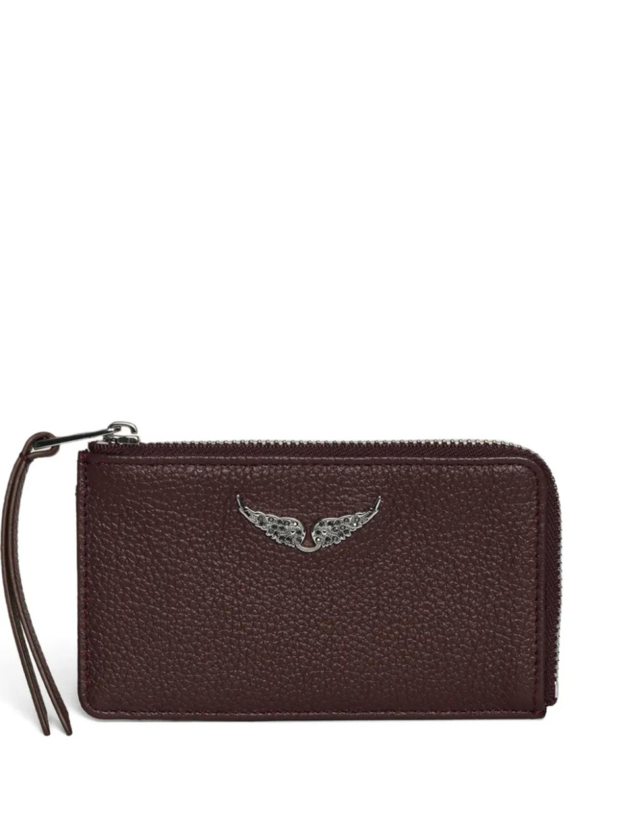 Визитница из зернистой кожи Zadig&Voltaire, фиолетовый 
Визитница из зернистой кожи Zadig&Voltaire, фиолетовый