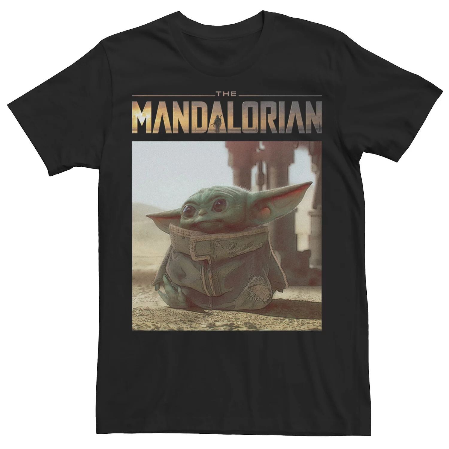 Мужская футболка с логотипом Star Wars The Mandalorian The Child Portrait, Black Licensed Character, черный
Мужская футболка с логотипом Star Wars The Mandalorian The Child Portrait, Black Licensed Character, черный