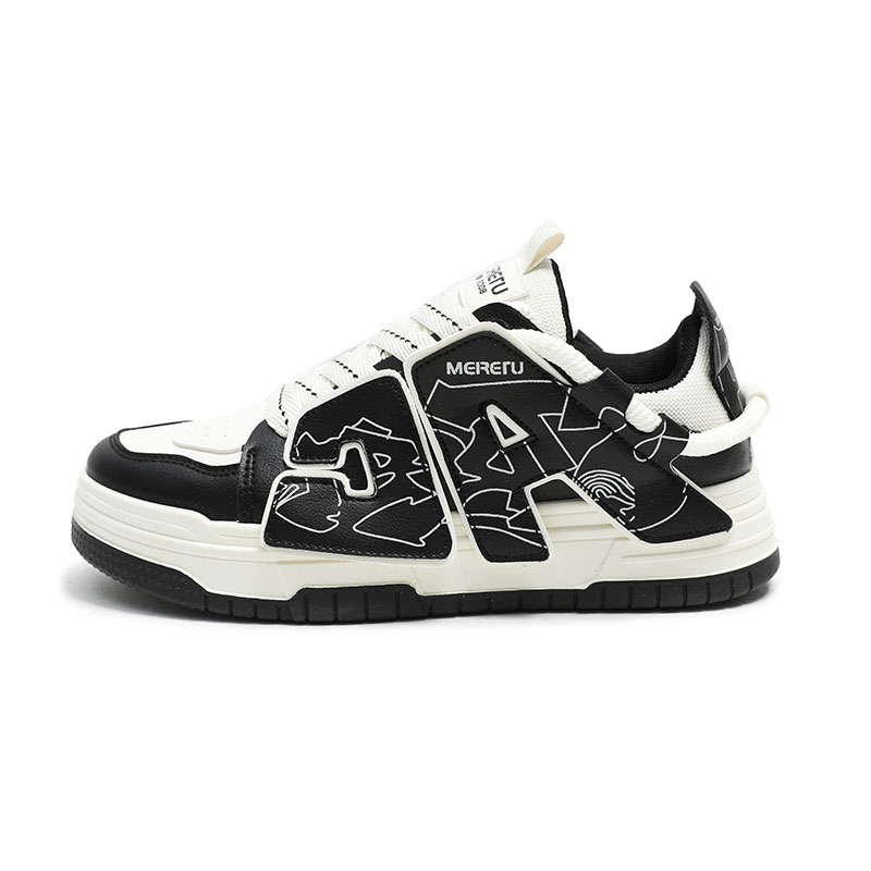 Скользоустойчивые, износостойкие, легкие низкие скейтерские кроссовки мужские черные Meiretu
Скользоустойчивые, износостойкие, легкие низкие скейтерские кроссовки мужские черные Meiretu