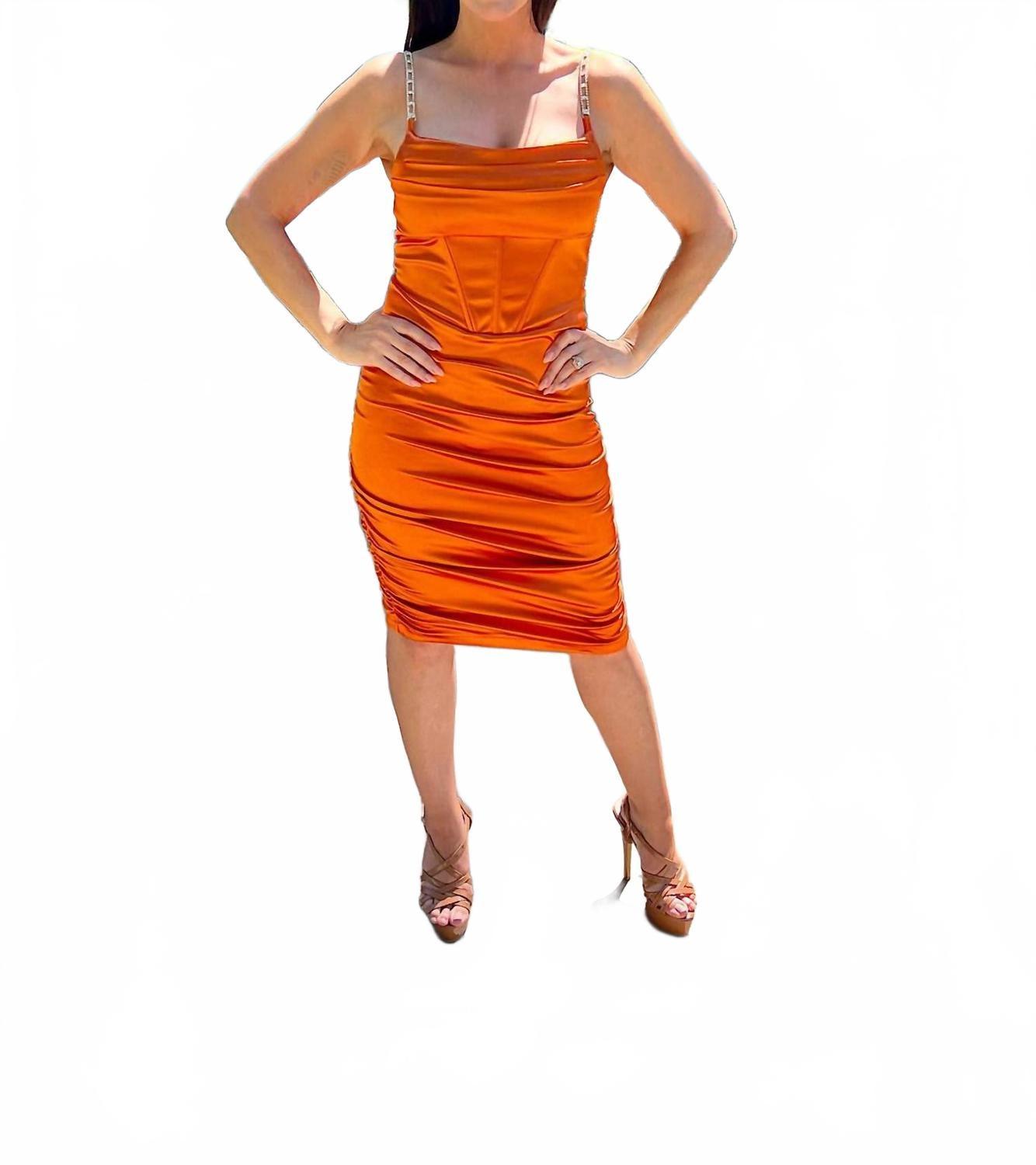 Платье Anabelle в оранжевом RIVIR
Платье Anabelle в оранжевом RIVIR