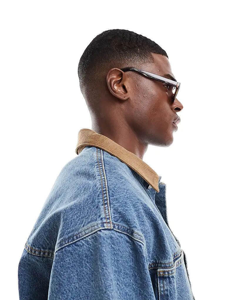 Овальные очки ASOS DESIGN в стиле преппи черепахового цвета с бордовыми линзами
Овальные очки ASOS DESIGN в стиле преппи черепахового цвета с бордовыми линзами