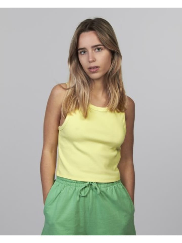 Топ Jack & Jones, желтый 
Топ Jack & Jones, желтый